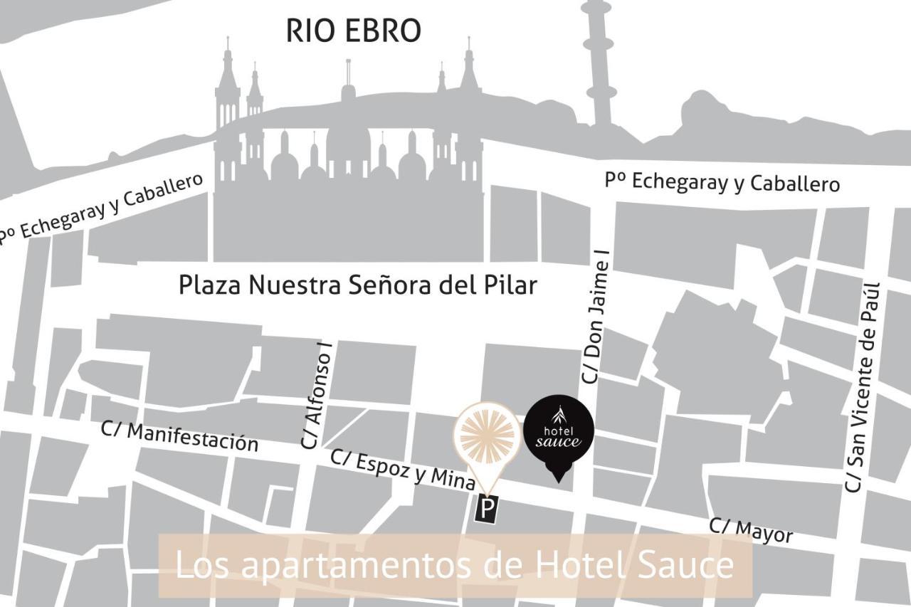 Apartamentos Sabinas Zaragoza Centro Exterior foto